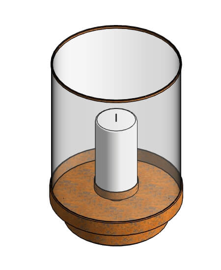 Table Candle Lantern