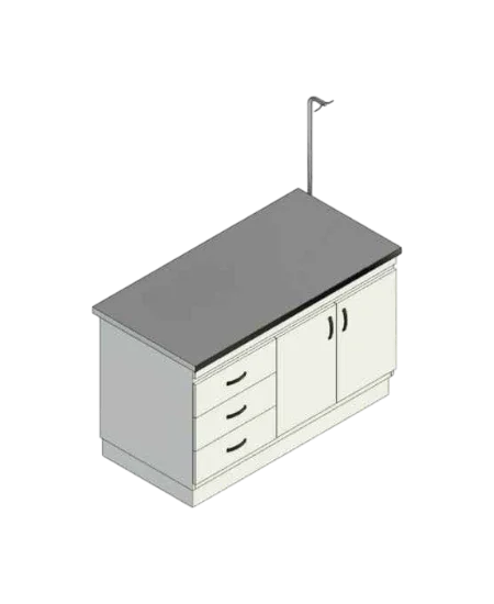 Mesa Veterinaria con Gabinete | families image