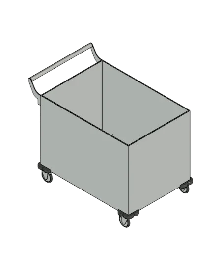 Laundry Transport Cart without Lid | families image