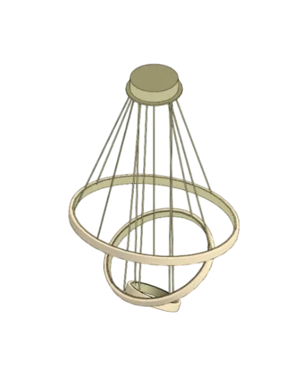 Lustre Moderno com Anéis | families image