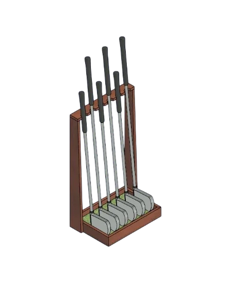 Golf Club Rack | families image