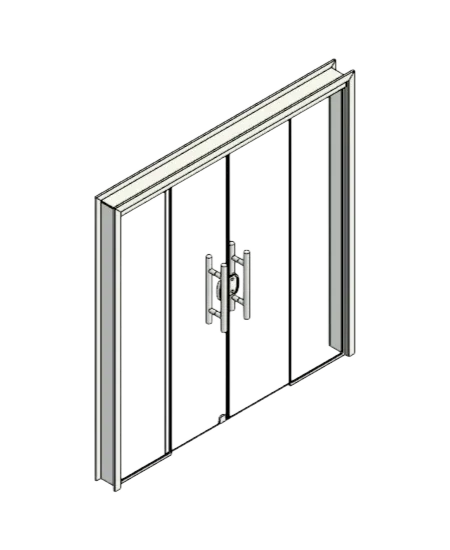 Tempered Glass Sliding Door | families image