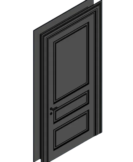 Porta de Abrir Boiserie Triplo | families image