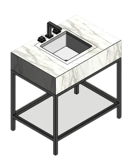 Cabinet with Undermount Sink | families image