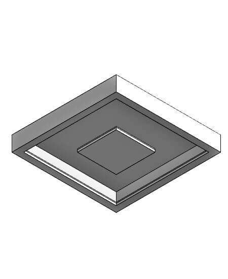 Square Ceiling Light