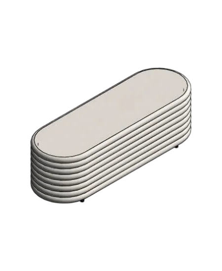 Pie de Cama Rialto Pewter | families image