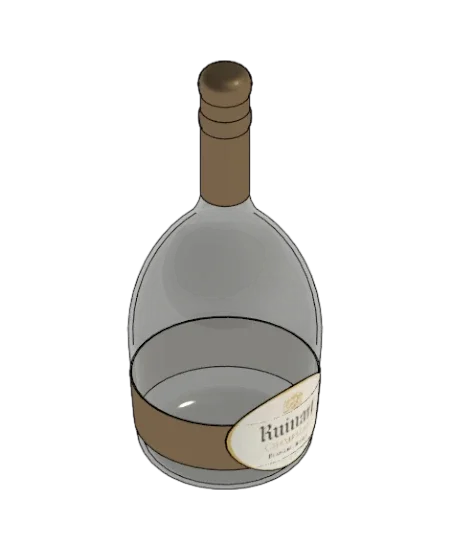 Champagne Bottle Ruinart | families image