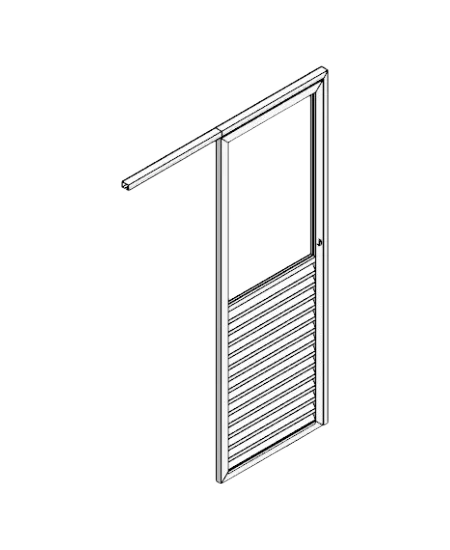 Louvered Sliding Door | families image