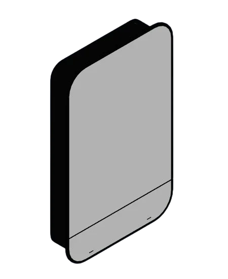 Trama Mirror with Cabinet | families image