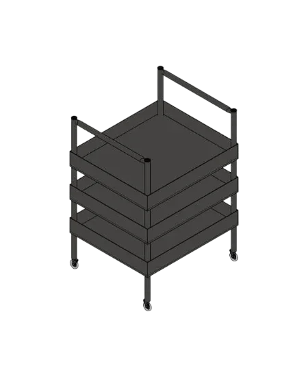 Carrito Auxiliar Tres Estantes | families image