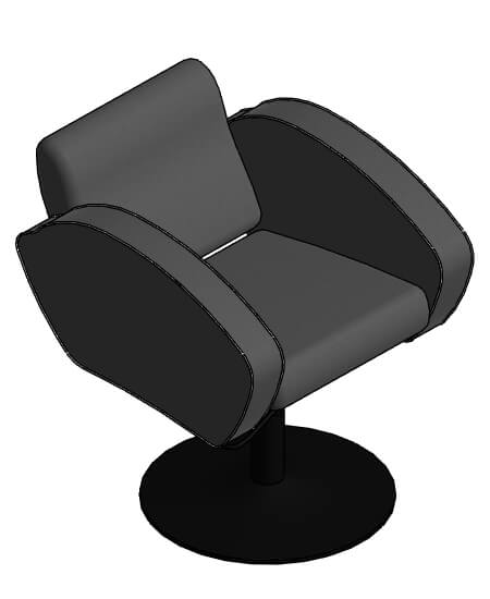 Hydraulic Salon Chair