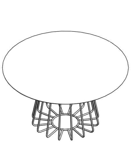 Compass Dining Table