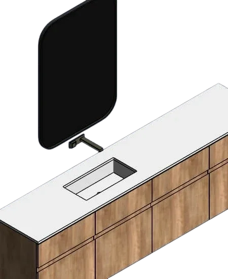 Cabinet with Undermount Sink | families image